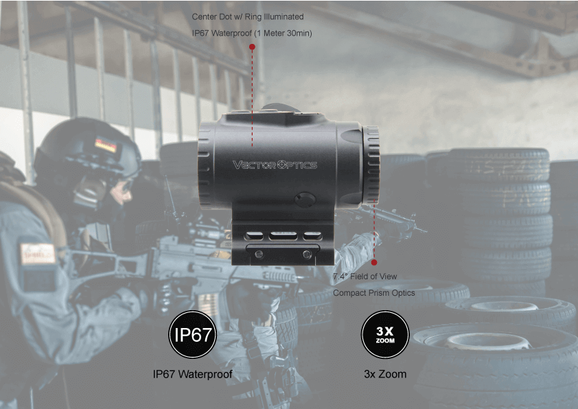 WIN A: Vector Optics Paragon 3x18 Micro Prism Scope