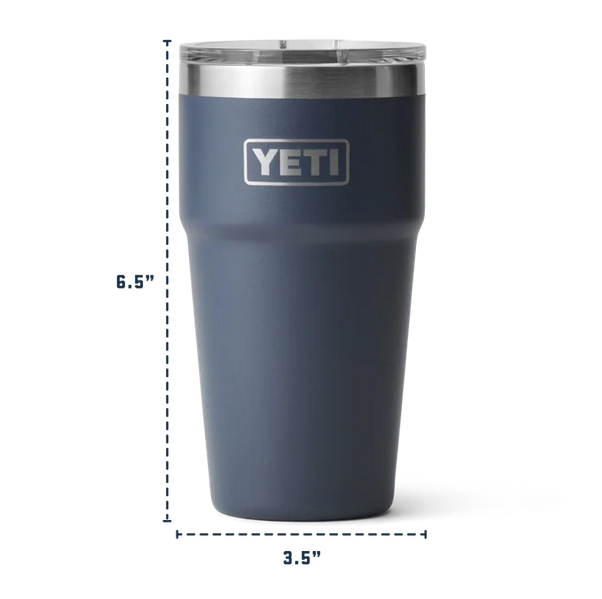 WIN A: YETI Rambler® 20 oz (591 ml) Black Stackable Cup with MagSlider™ Lid 