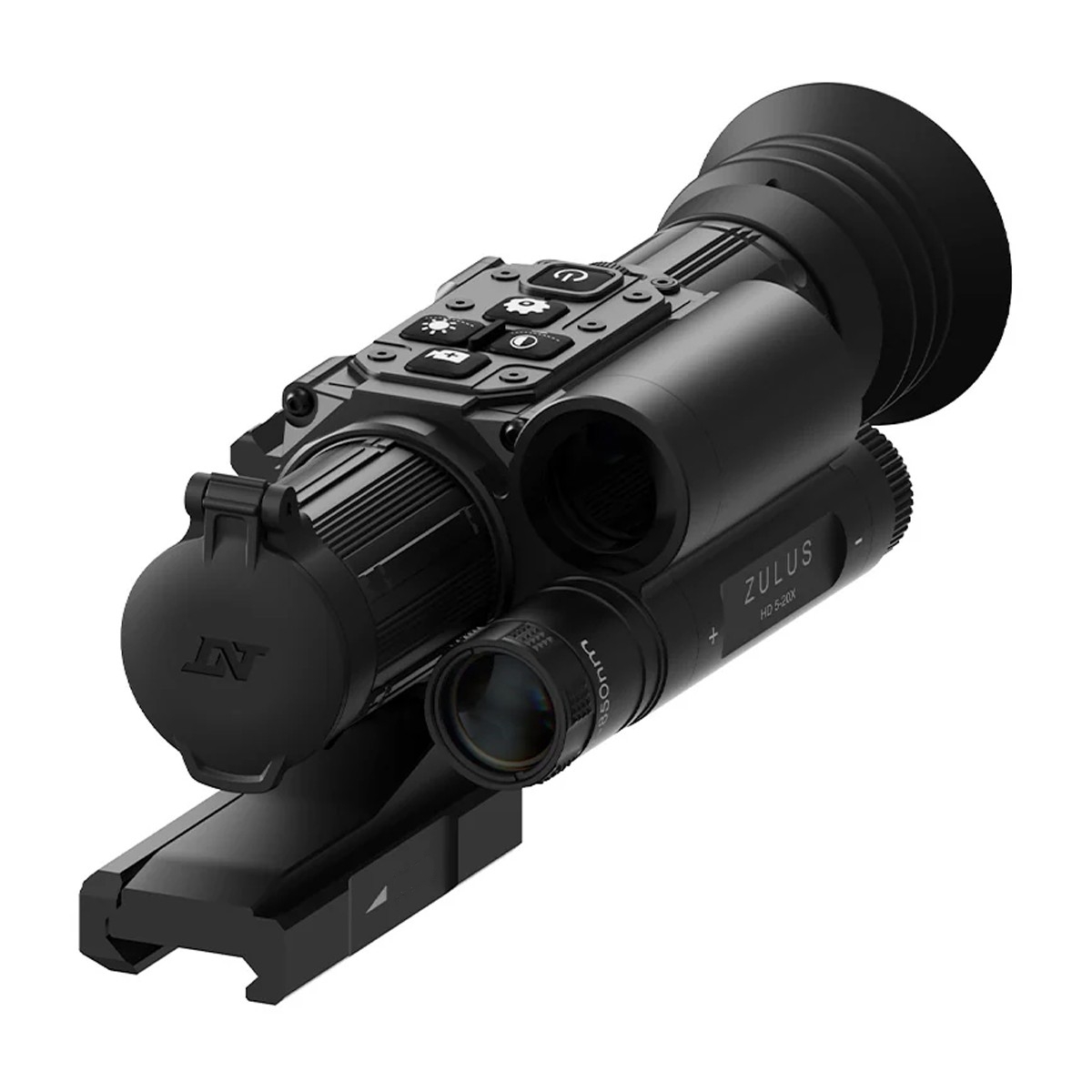 DNT Optics ZULUS HD 5-20X Digital Night Vision Scope With LRF And Ballistic Calculator (PM20L 20MOA Picatinny Rail Included)