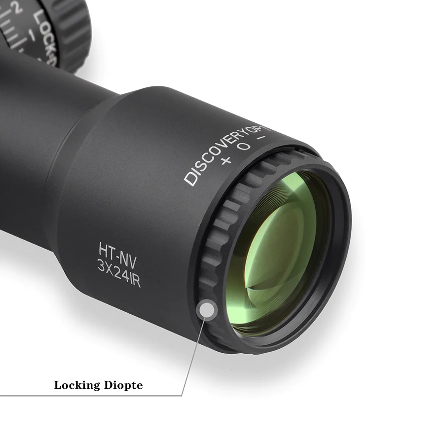 WIN A: Discovery Optics Ultra HT-NV MINI 3x24 SFP Wide FOV IR 1/2 MOA Locking Turrets SF Super Compact NV Compatible Rifle Scope