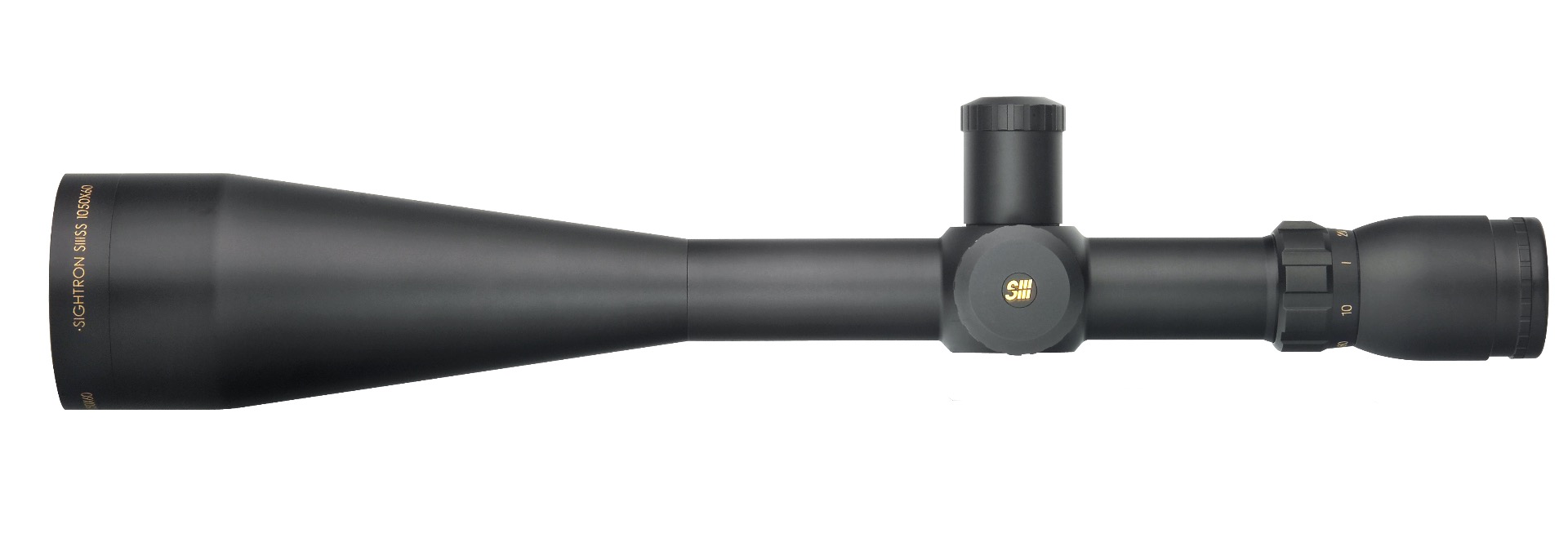 Sightron SIII 10-50x60 SFP LR FCH Non IR Rifle Scope Optics Warehouse