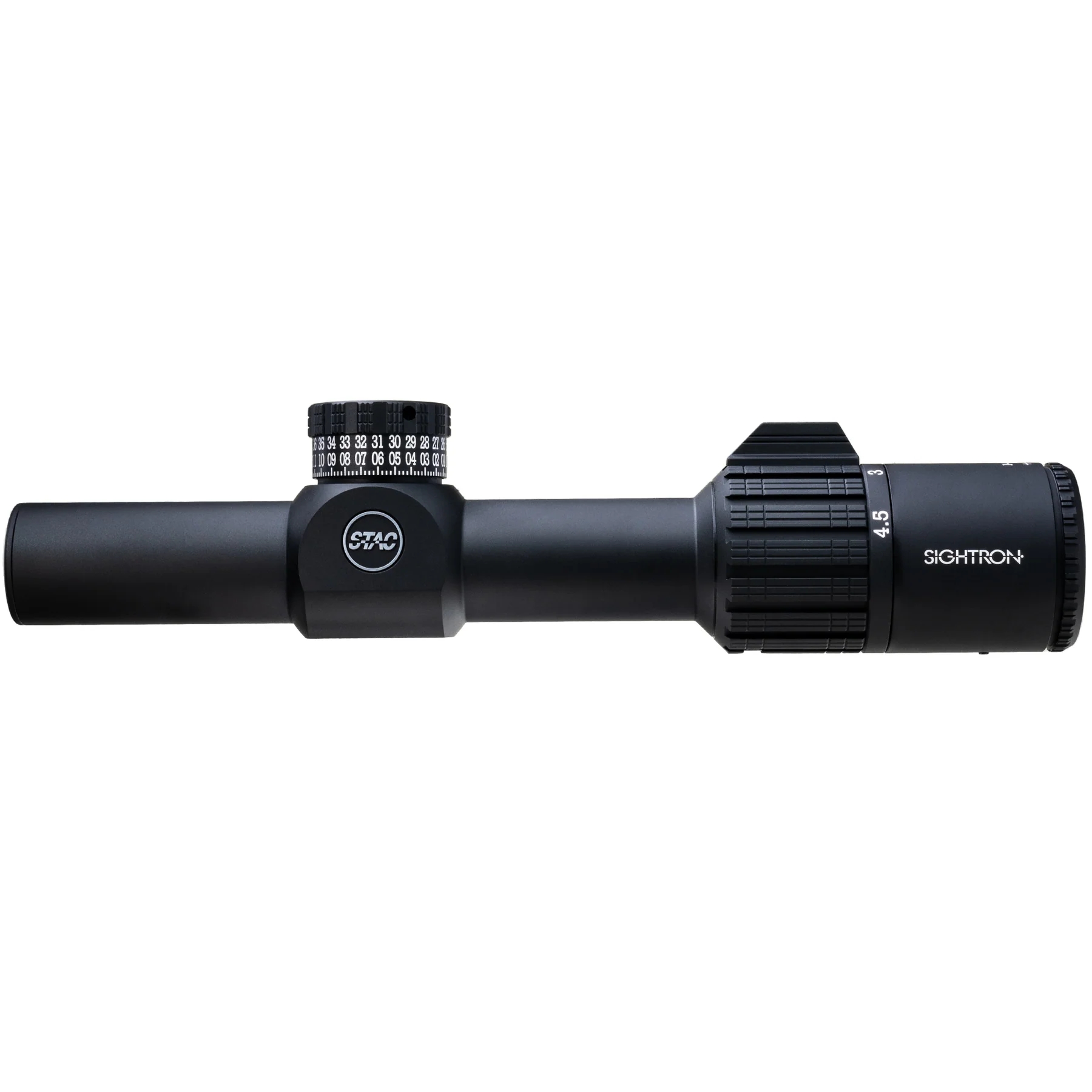 Sightron S-TAC 1-4x5x24 SFP SR1 1/4MOA 30mm Tactical Rifle Scope
