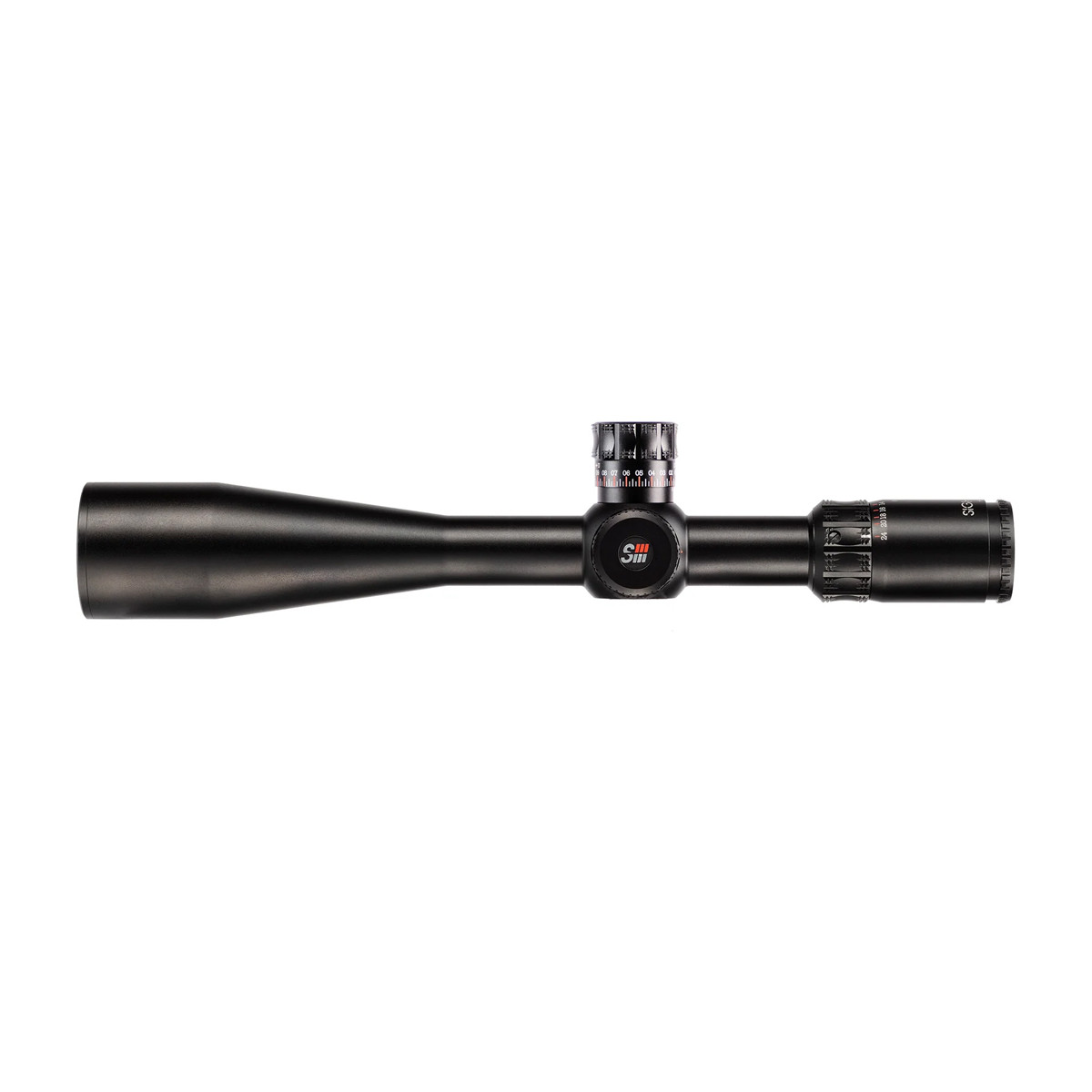 Sightron SIII 6-24x50 Precision Long Range IR Zero Stop MOA-H 30mm Rifle Scope
