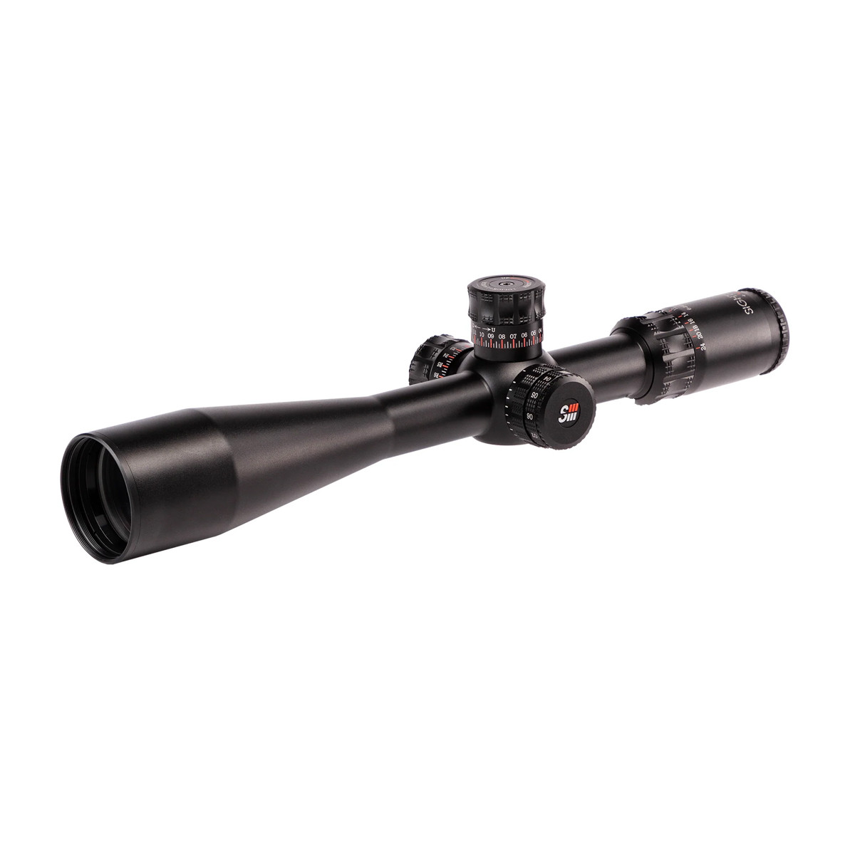 Sightron SIII 6-24x50 Precision Long Range IR Zero Stop MOA-H 30mm