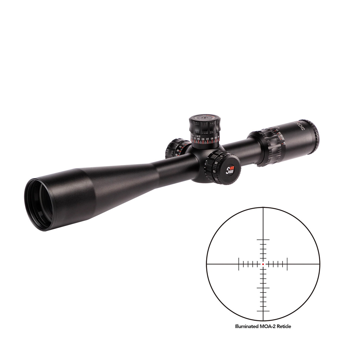 WIN A: Sightron SIII 6-24x50 Precision Long Range IR Zero Stop MH-5 30mm Rifle Scope