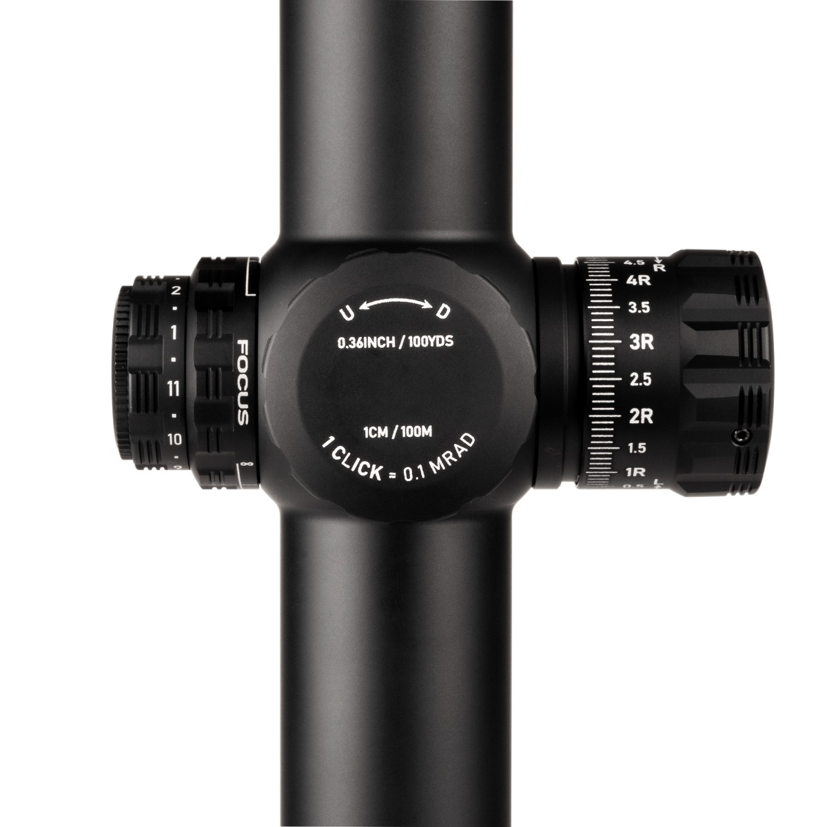 Sightron SVIII ED 5-40X56 FFP Zero Stop 0.1Mrad Illuminated MH-6 Rifle Scope