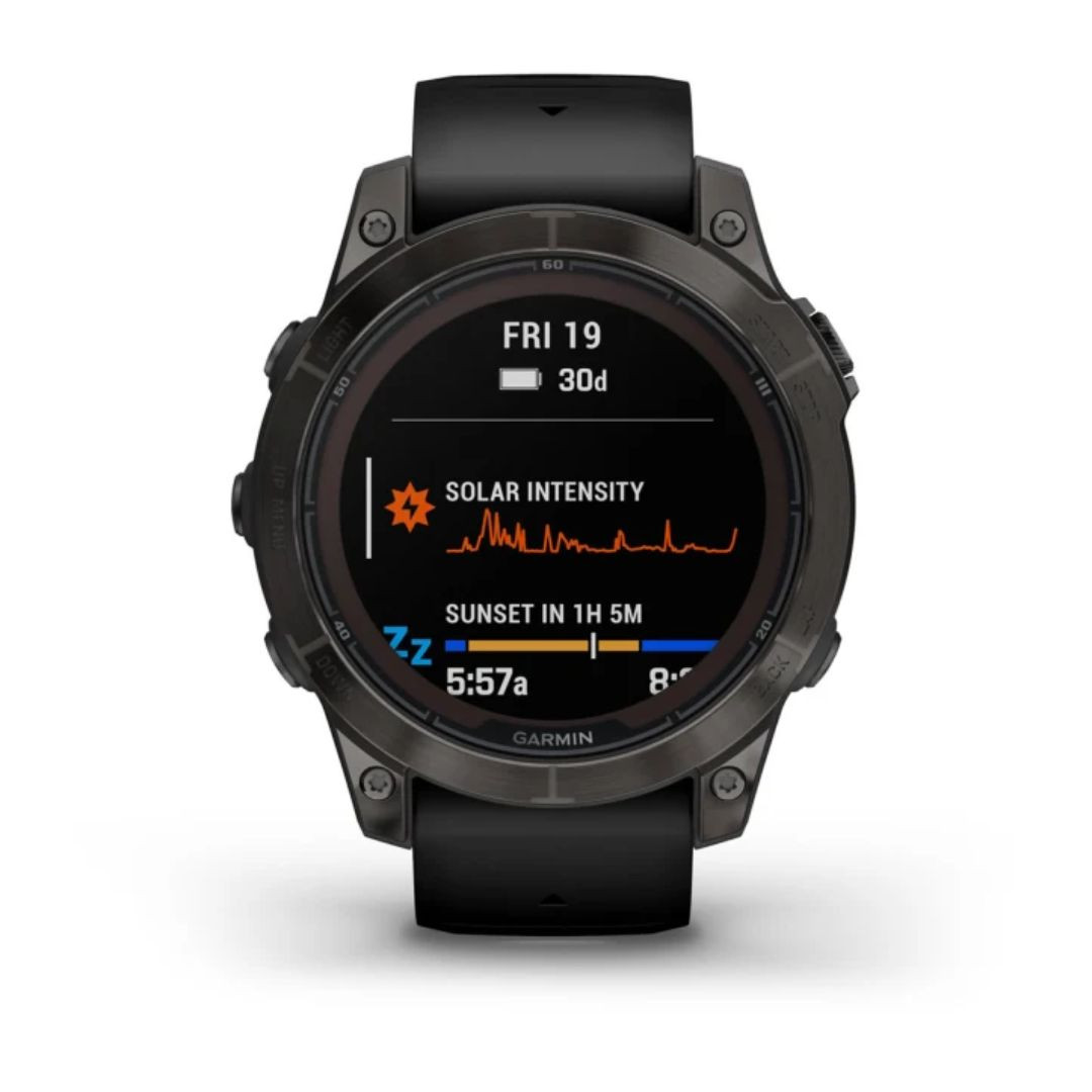 WIN AN EXCLUSIVE PRODUCT: Garmin Fēnix 7 Pro – Sapphire Solar Edition Carbon Grey DLC Titanium w/ Black Band 47mm Smart Watch 