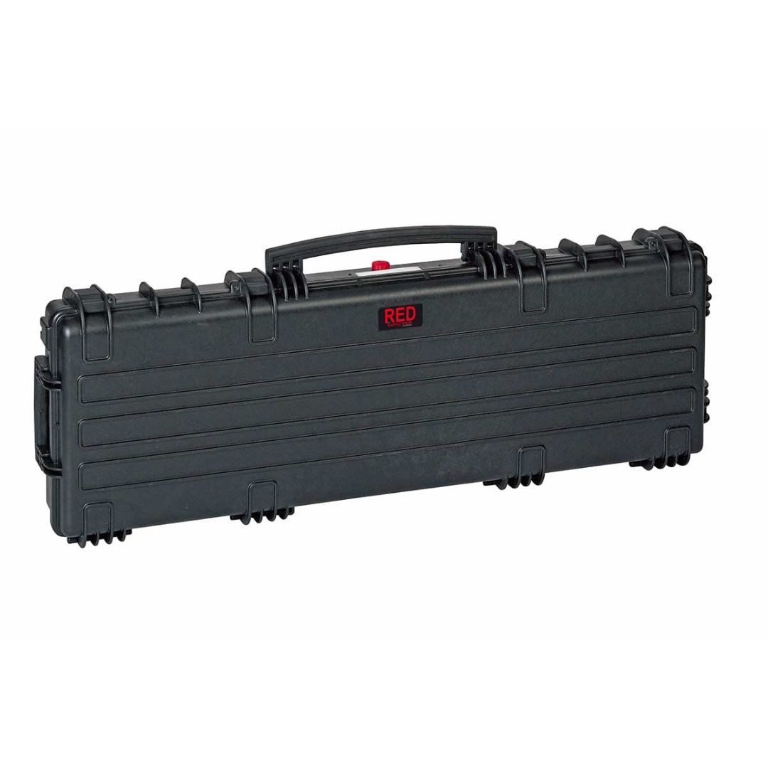RED by Explorer 114cm Long Gun Case with High Desity Full Foam - Comes with 1x Combo Padlock and 1x Padlock w/ 2 Keys