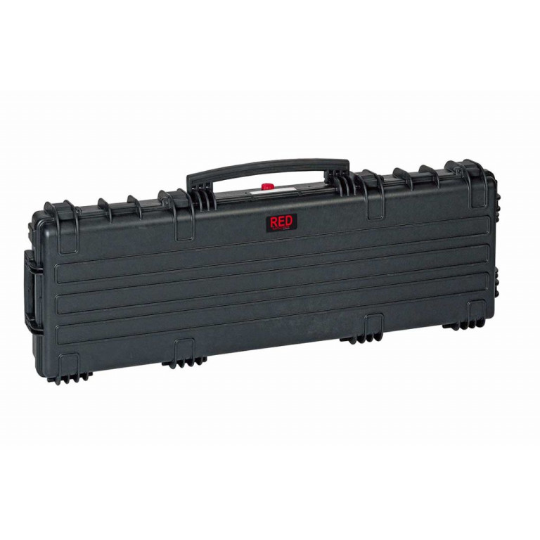 RED by Explorer 114cm Long Gun Case with High Desity Full Foam - Comes with 1x Combo Padlock and 1x Padlock w/ 2 Keys