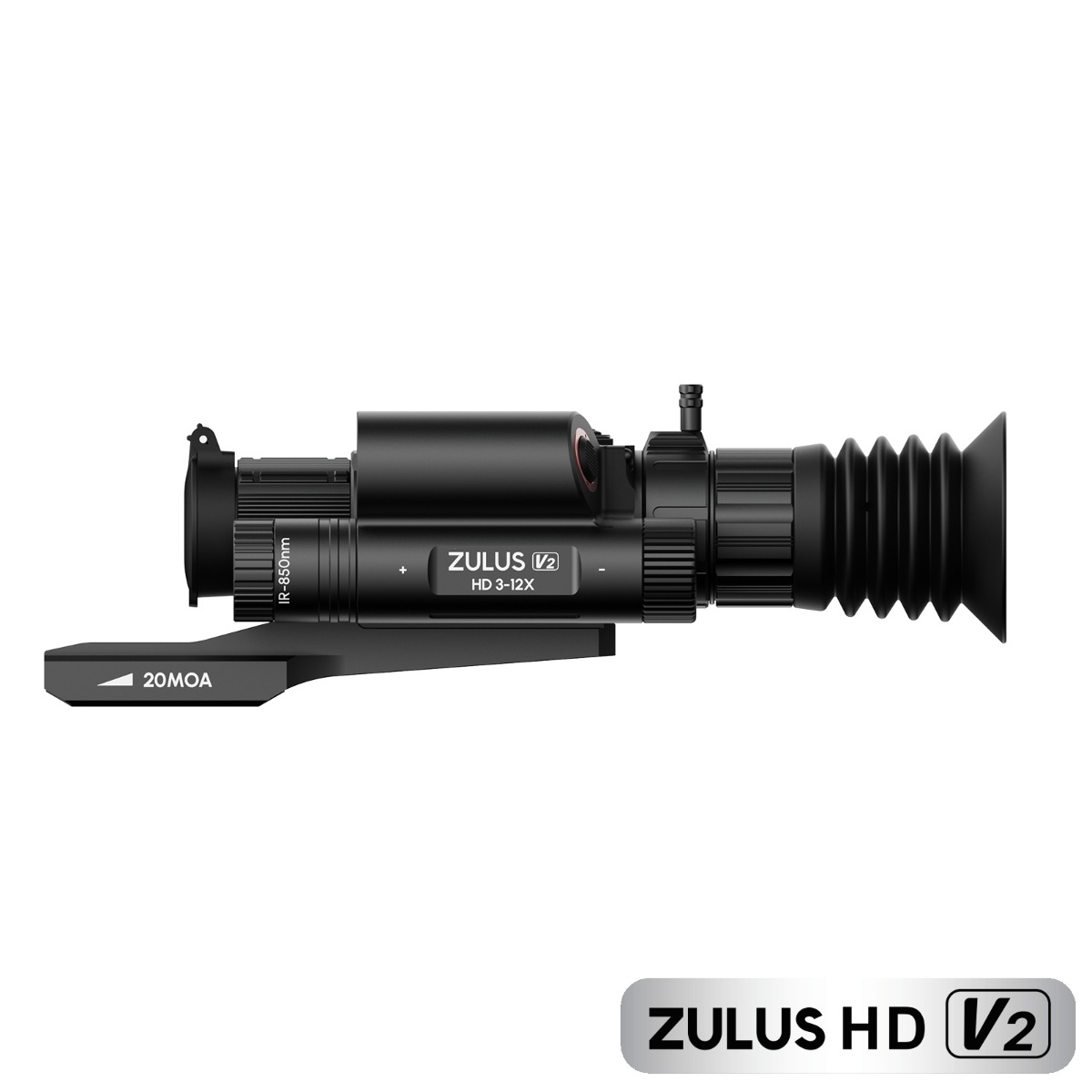 WIN A: DNT Optics ZULUS HD ZHD312R V2 3-12X Digital Night Vision Scope With LRF And Ballistic Calculator