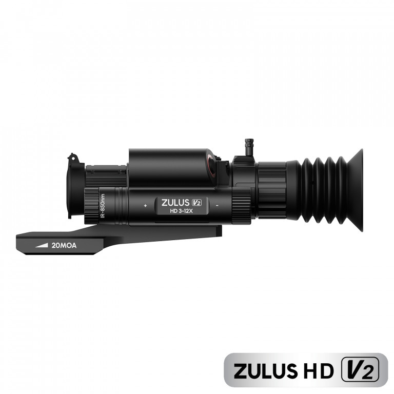 WIN A: DNT Optics ZULUS HD ZHD312R V2 3-12X Digital Night Vision Scope LRF Ballistic Calculator