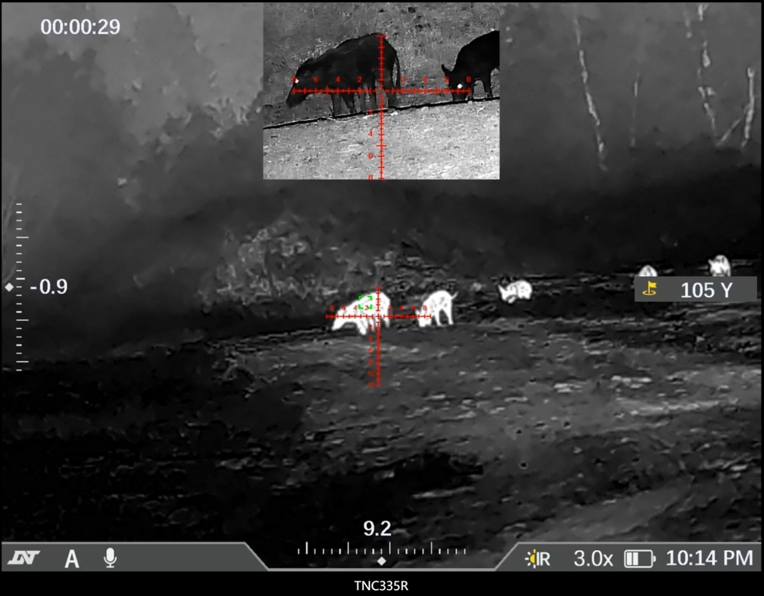 WIN A: DNT Optics TNC335R ThermNight 384x288 35mm Thermal & Night Vision Multispectral Scope - With Laser Rangefinder and Ballistic Calculator