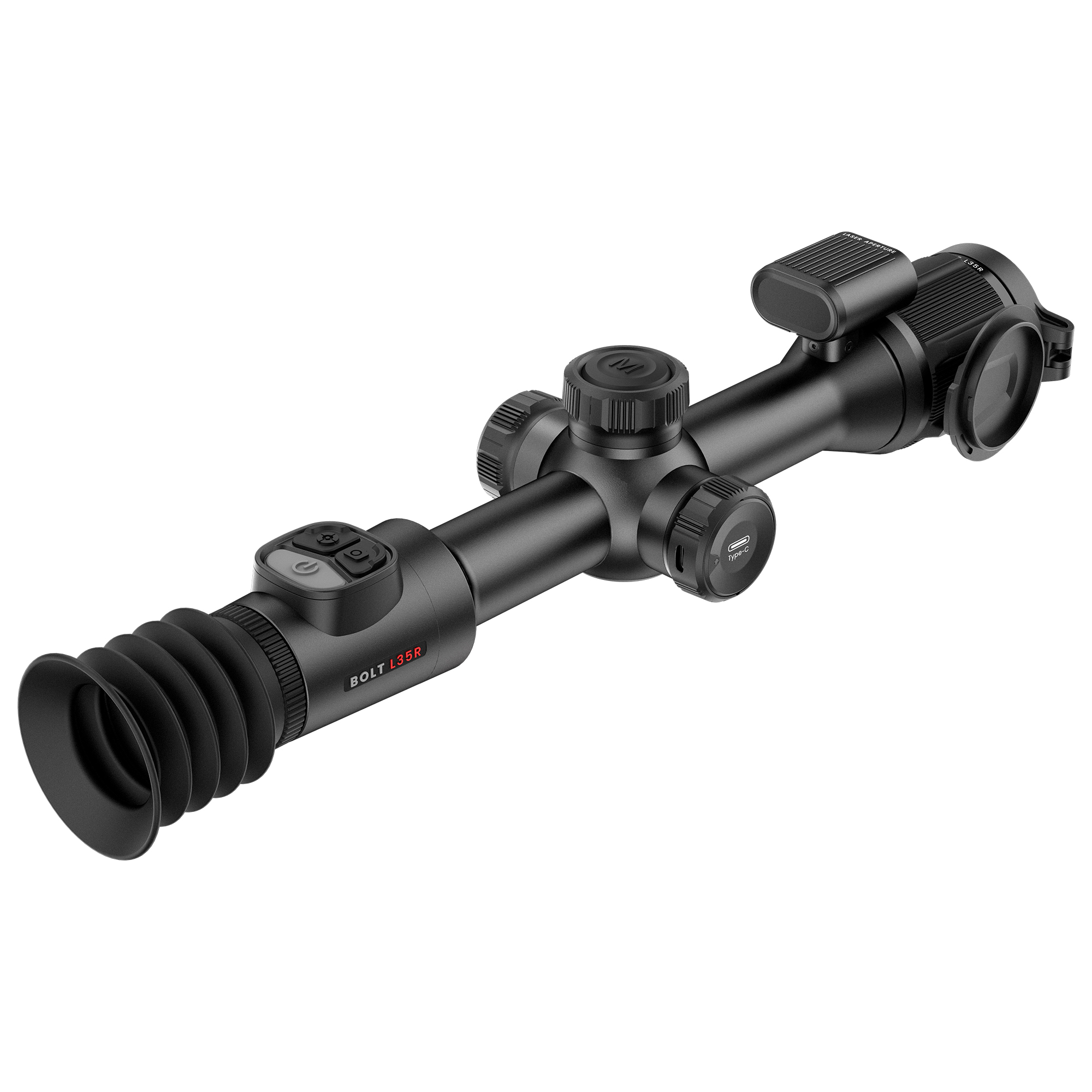 WIN A: NocPix Bolt L35R Thermal Imaging LRF Rifle Scope with Ballistics Calculator - 35mm, 384x288, ≤20mK, 12μm