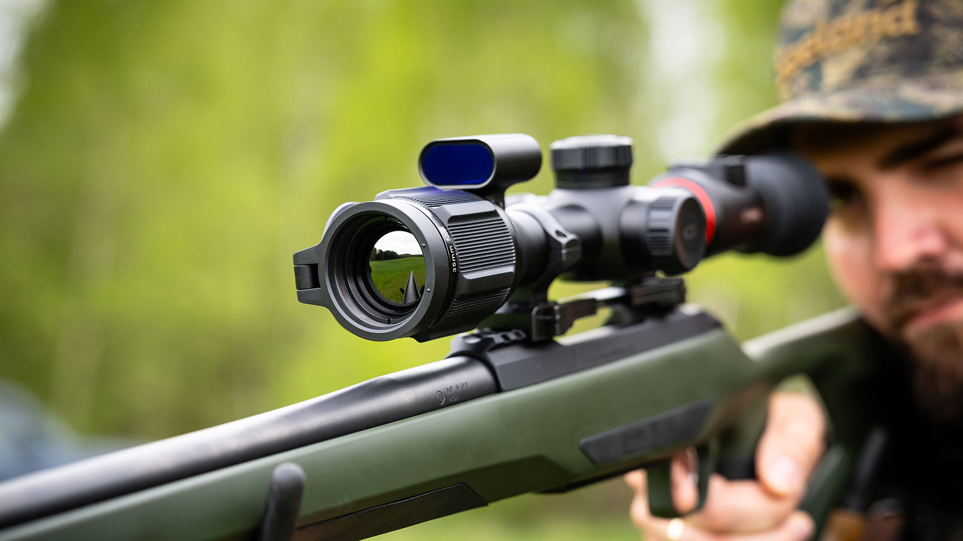 WIN A: NocPix Bolt L35R Thermal Imaging LRF Rifle Scope with Ballistics Calculator - 35mm, 384x288, ≤20mK, 12μm