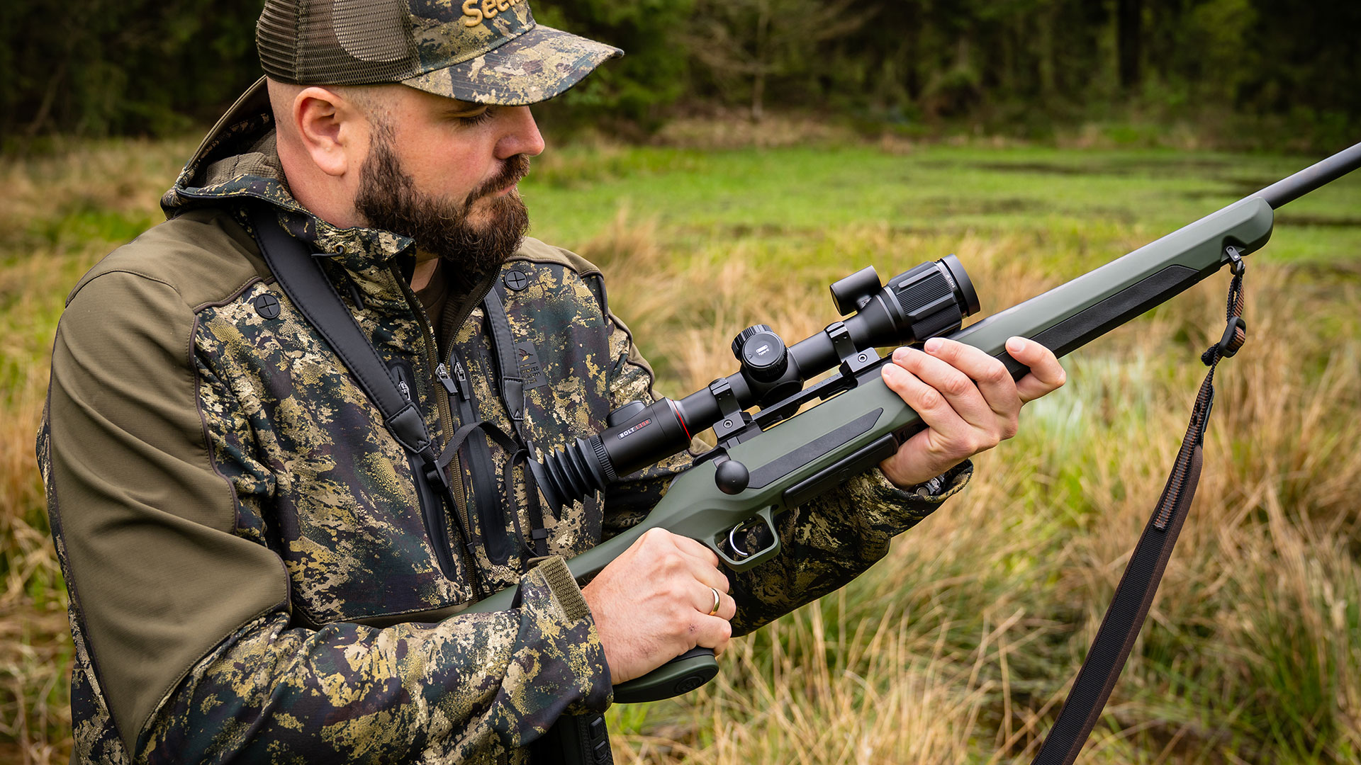 WIN A: NocPix Bolt L35R Thermal Imaging LRF Rifle Scope with Ballistics Calculator - 35mm, 384x288, ≤20mK, 12μm