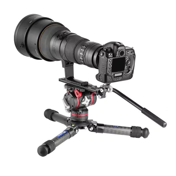 Leofoto LM-362C Summit Compact Carbon Tripod - 7cm to 37cm, 45kg Carrying Capacity