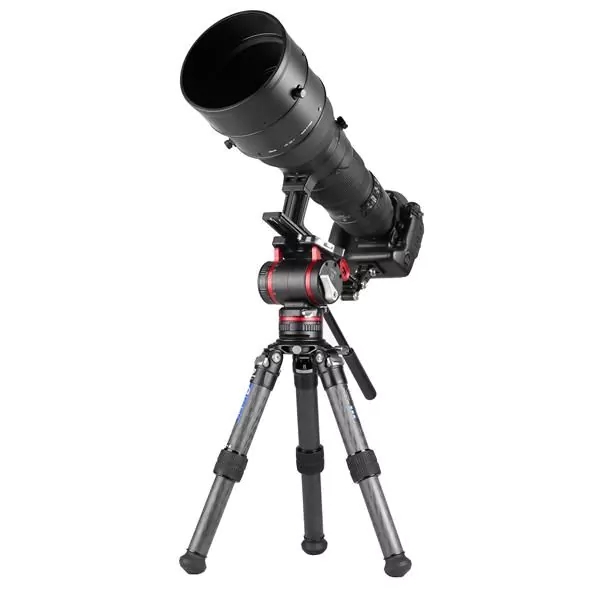 Leofoto LM-362C Summit Compact Carbon Tripod - 7cm to 37cm, 45kg Carrying Capacity