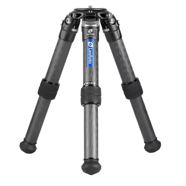 Leofoto LM-362C Summit Compact Carbon Tripod - 7cm to 37cm, 45kg Carrying Capacity