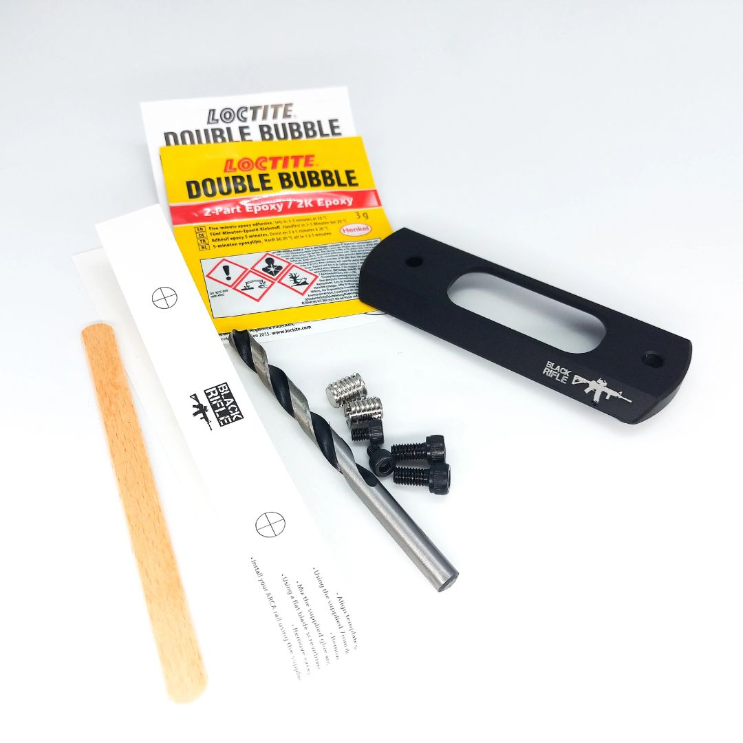 Black Rifle PRS Bolt On ARCA Rail - 100mm