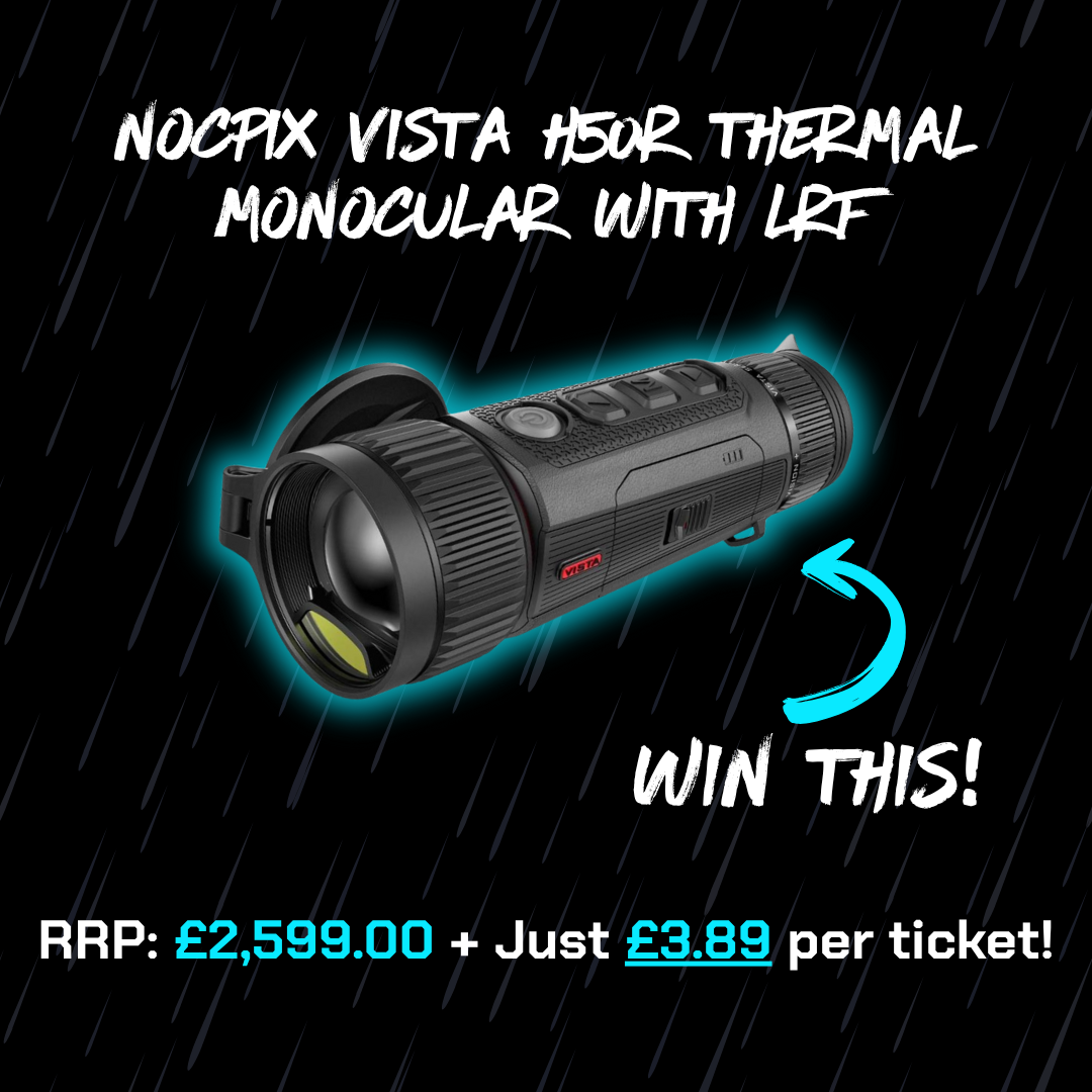 WIN A: NocPix VISTA H50R Handheld Thermal Monocular with LRF - 50mm 12um 640x512 <15mK NETD