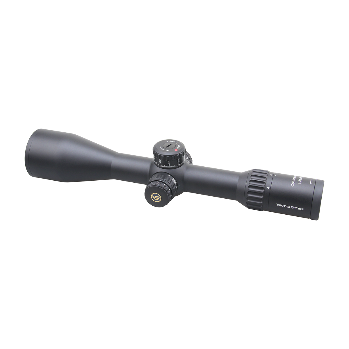 WIN A LOW ODDS: Vector Optics Continental 4-24x56 34mm FFP Illuminated Ranging VEC-MBR 0.1 MRAD Rifle Scope