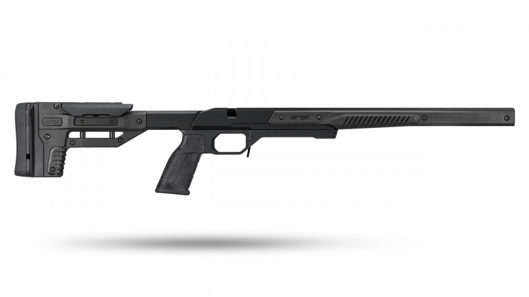 ORYX Stock by MDT - Tikka T3 Short Action Left Hand - Black