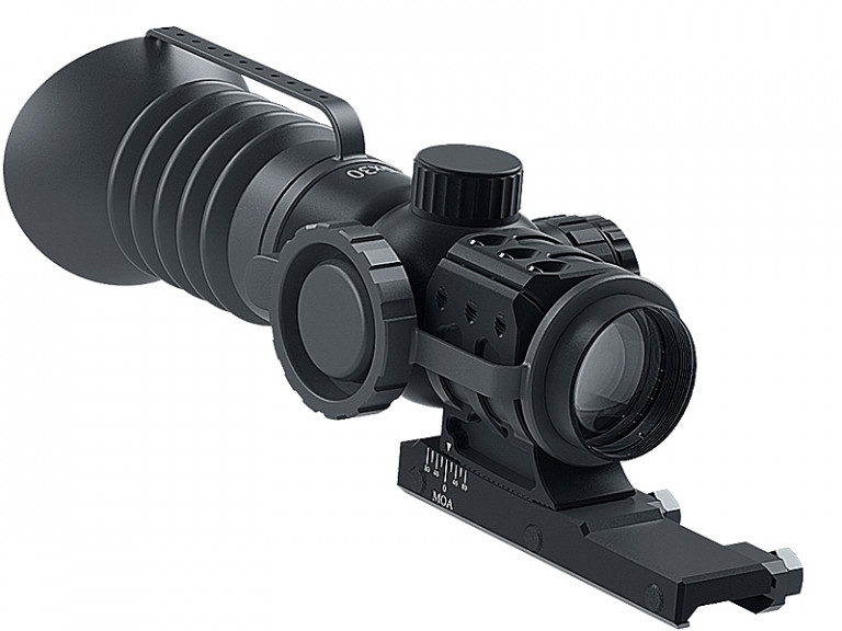 WIN A: Immersive Optics 5x30 Mildot w/MOA ADJ MOUNTS Prism Rifle Scope