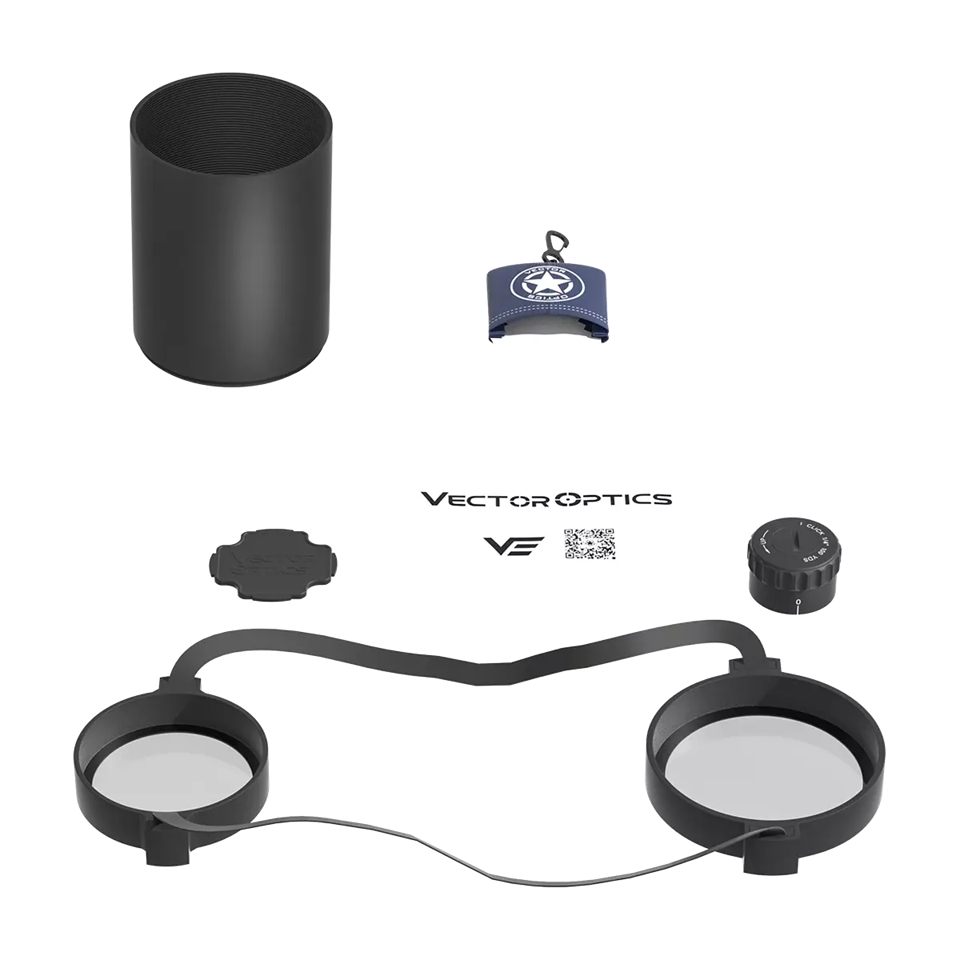 Vector Optics Continental x6 2.5-15x56 Fiber MPVO 1/4 MOA 30mm Rifle Scope