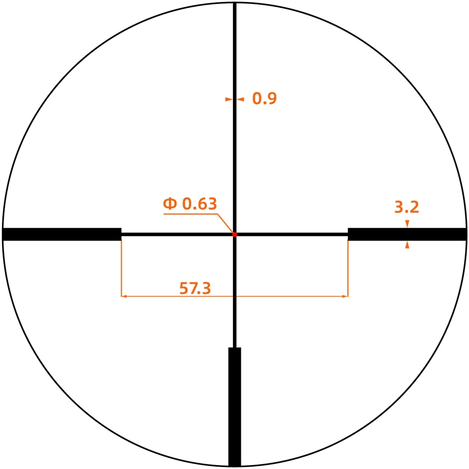 Vector Optics Continental x6 2.5-15x56 Fiber MPVO 1/4 MOA 30mm Rifle Scope