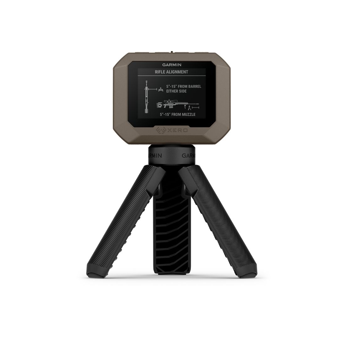 WIN A BUNDLE: Garmin Xero C1 Pro Chronograph + Garmin Instinct 3 Tactical Edition 50mm Smart Watch with Solar Charging and GPS