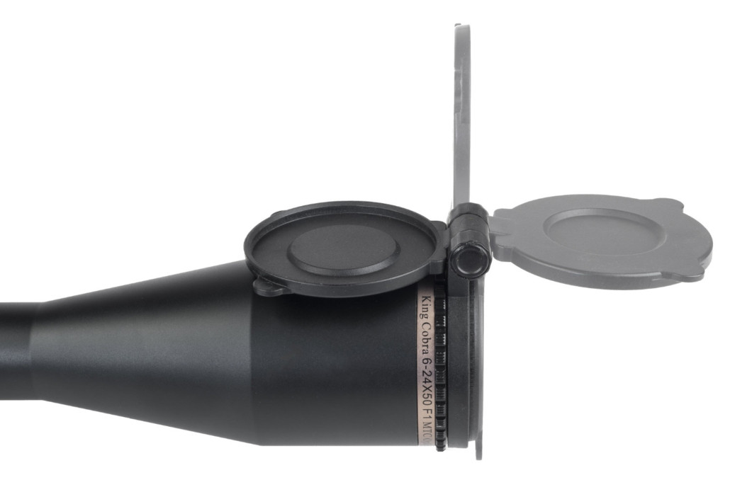 MTC King Cobra F2 6-24x50 SFP Illuminated SCB2 1 cm Clicks Riﬂe Scope