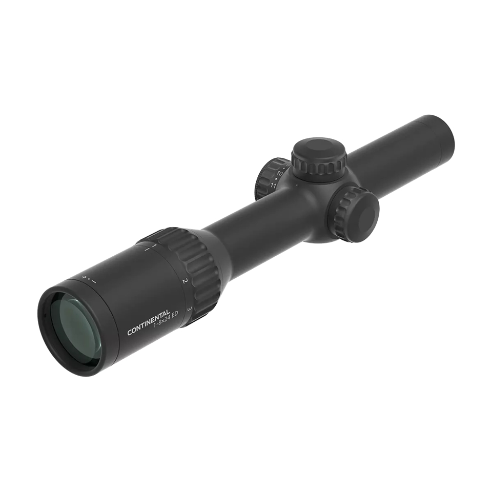 Vector Optics Continental x8 1-8x24 ED LPVO Fiber 30mm Rifle Scope