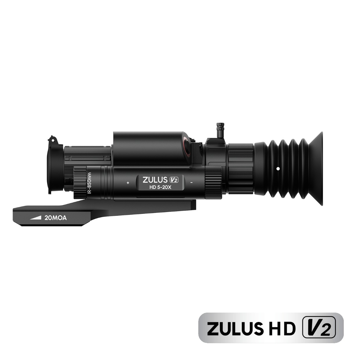 WIN A: DNT Optics ZULUS HD ZHD520R V2 5-20X Digital Night Vision Scope With LRF And Ballistic Calculator