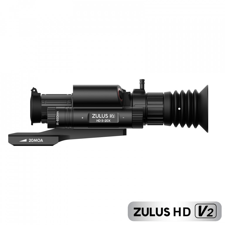 WIN A: DNT Optics ZULUS HD ZHD520R V2 5-20X Digital Night Vision Scope With LRF And Ballistic Calculator