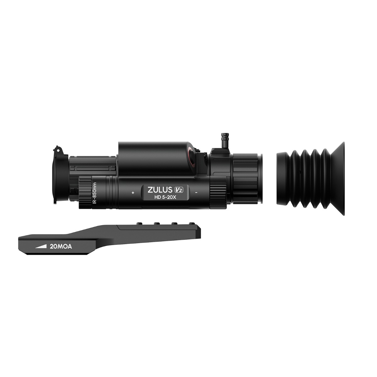 WIN A: DNT Optics ZULUS HD ZHD520R V2 5-20X Digital Night Vision Scope With LRF And Ballistic Calculator