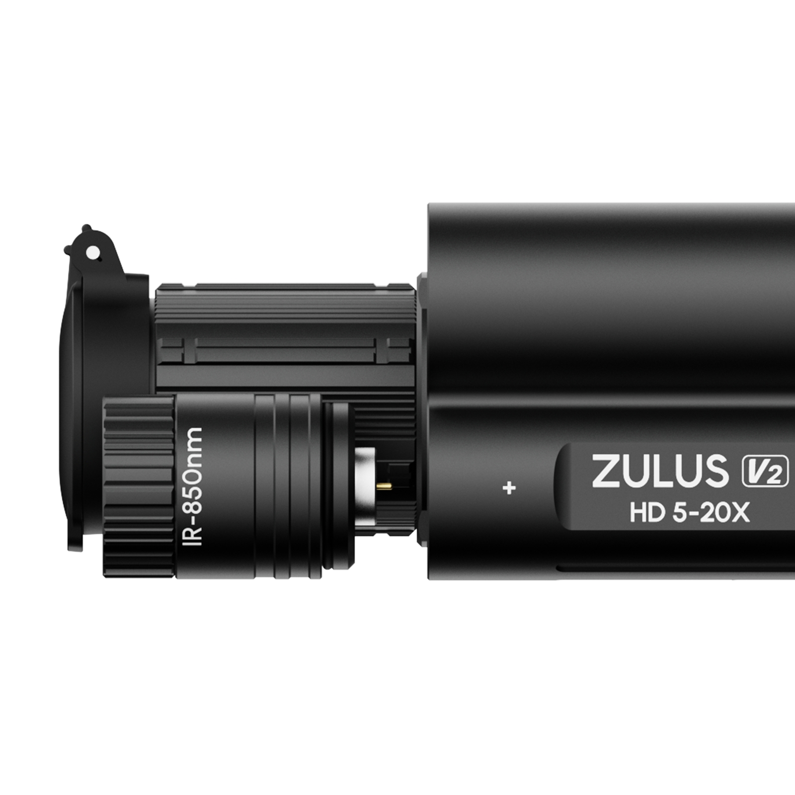 WIN A: DNT Optics ZULUS HD ZHD520R V2 - 5-20X Digital Night Vision Scope With LRF And Ballistic Calculator (Includes PM20L Picatinny Rail)