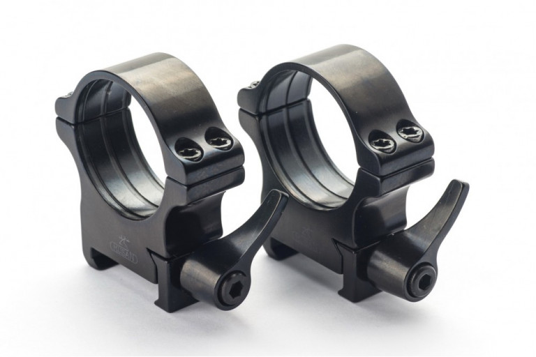 Rusan Steel Quick-Release Picatinny & Weaver rings - 40 mm, Height 14mm