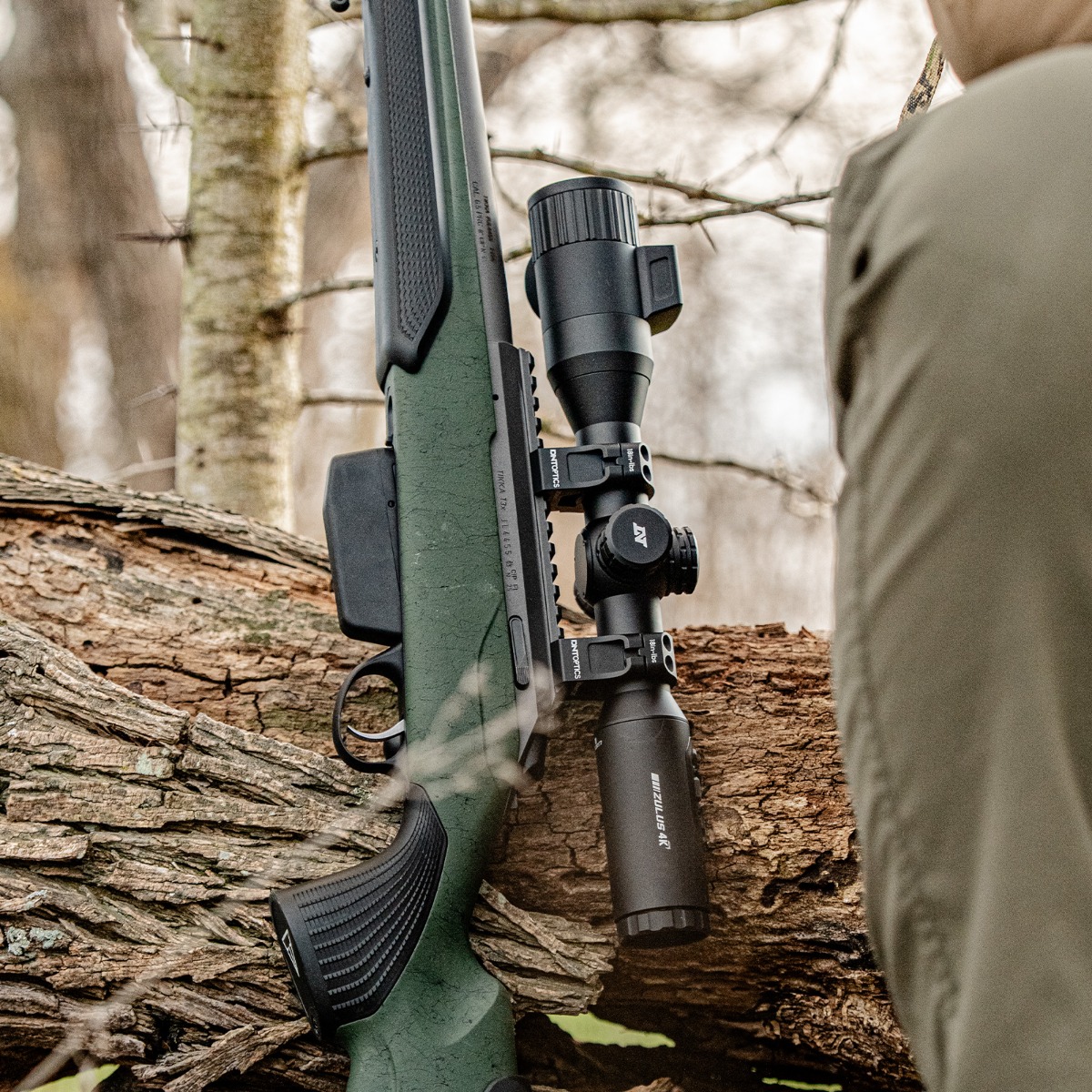 WIN A: DNT Optics ZULUS 4k 3-24x Digital Day and Night Vision Rifle Scope with Laser Rangefinder