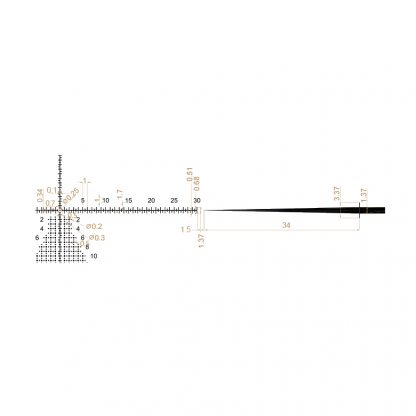 Riton Conquer X5 5-25x50 HD FFP Illuminated BAF-MOA 1/4 MOA Zero Stop 34mm Rifle Scope (SPECIAL EDITION.)