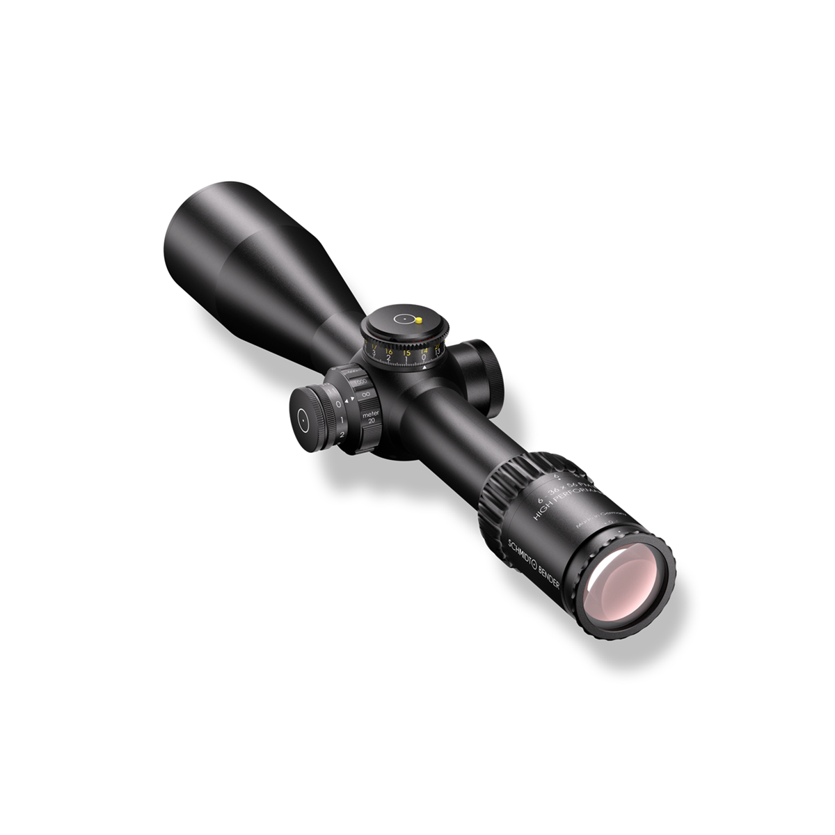 Schmidt and Bender 6-36x56 PM II High Performance LPI P5FL 1cm ccw DT27 MTC LT / ST ZC CT Rifle Scope