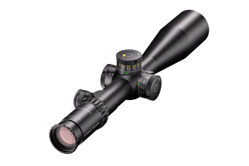 Schmidt & Bender PM II 5-25x56 FFP Illuminated P5FL DT II+ MTC LT / ST II ZC LT 1cm ccw Rifle Scope