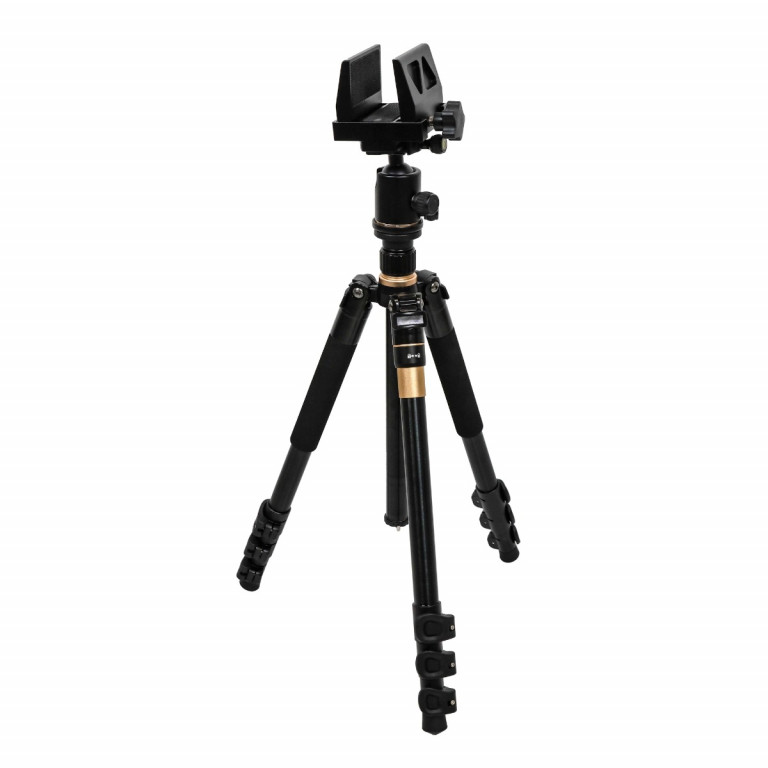 WIN A: BASE Optics Ball Head Flip Lock Aluminium Tripod with Lightweight Arca Gun Saddle (8kg Load) Detachable Monopod Leg
