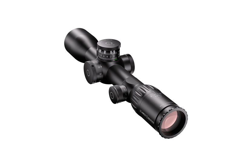 Schmidt & Bender Exos 3-21x50 LP SFP Illuminated D7 1cm cw ST II-B LT/ST Zero Stop (ZC) Rifle Scope