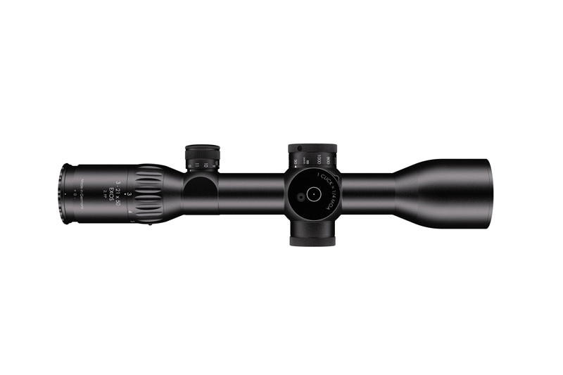 Schmidt & Bender Exos 3-21x50 LP SFP Illuminated D7 1cm cw ST II-B LT/ST Zero Stop (ZC) Rifle Scope