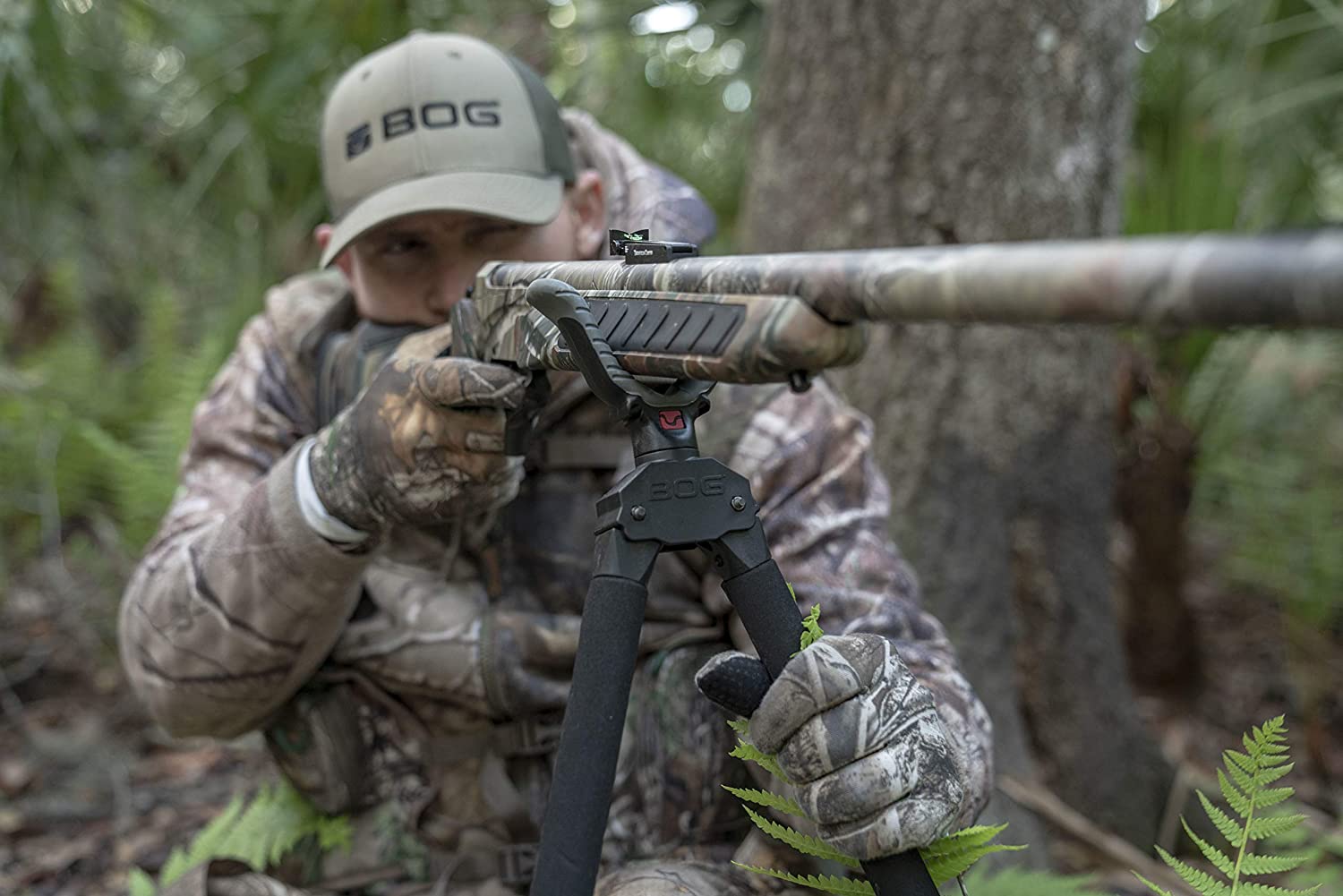 Bog Havoc Bipod Shooting Stick Camo
