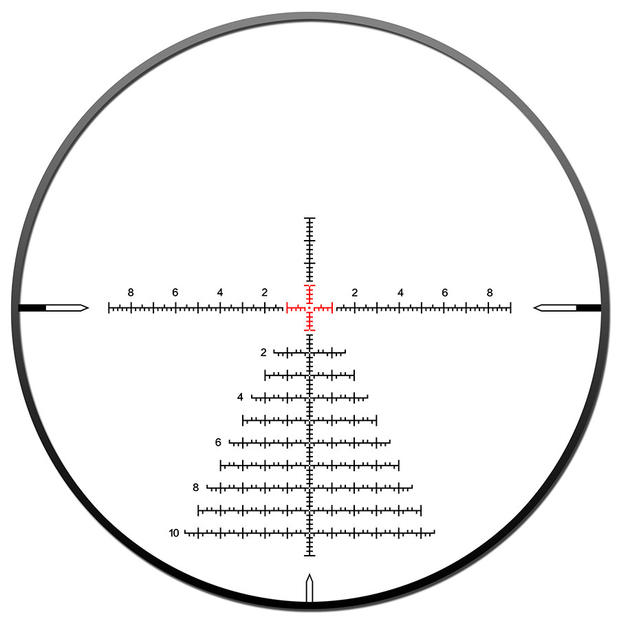 Discovery Optics ED-PRS 5-25x56 Illuminated FFP MIL Zero Stop SF 34mm Riflescope