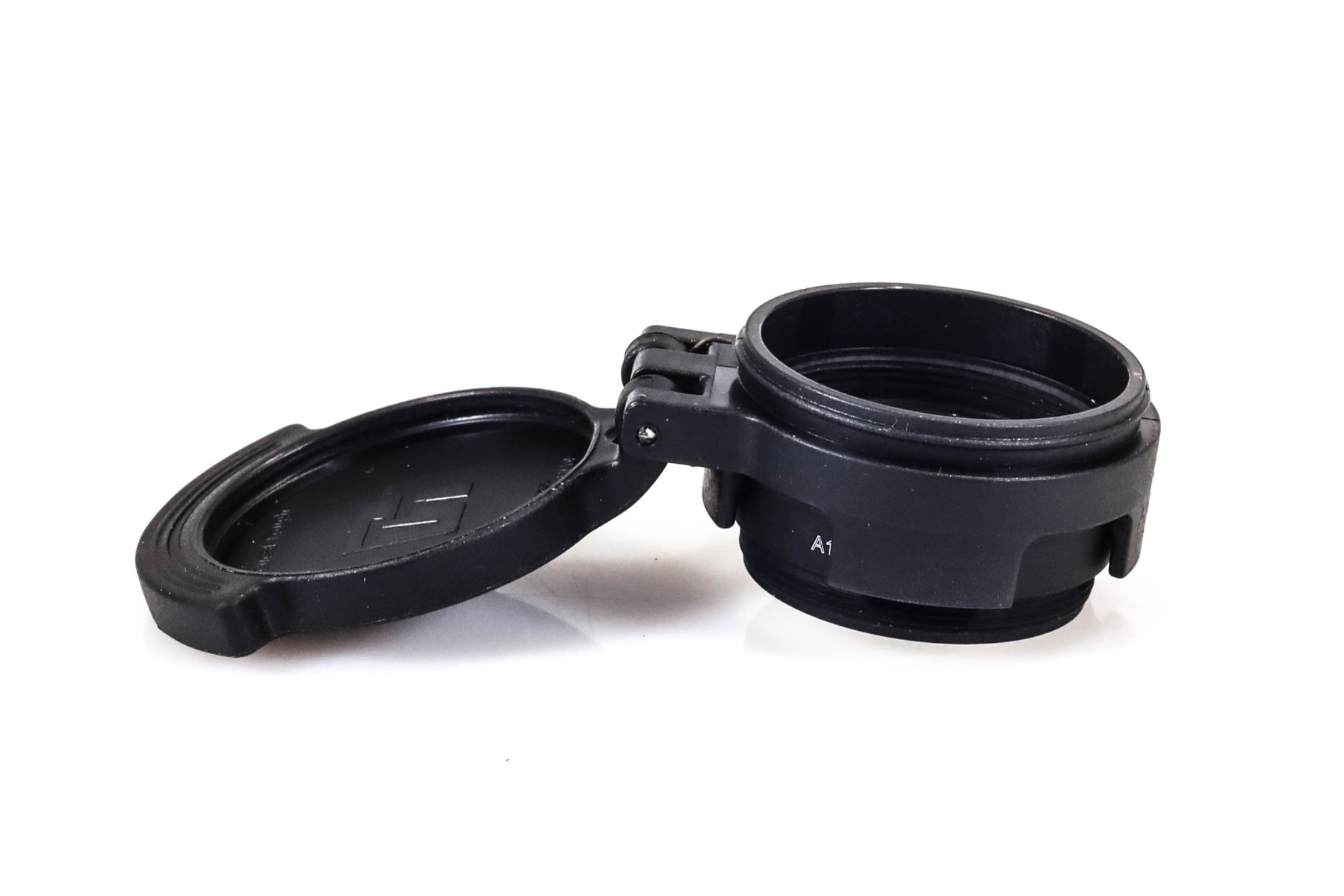 Tenebraex Flip-up Objective Lens Cover D24 mm - BLACK (With Mount Ring)