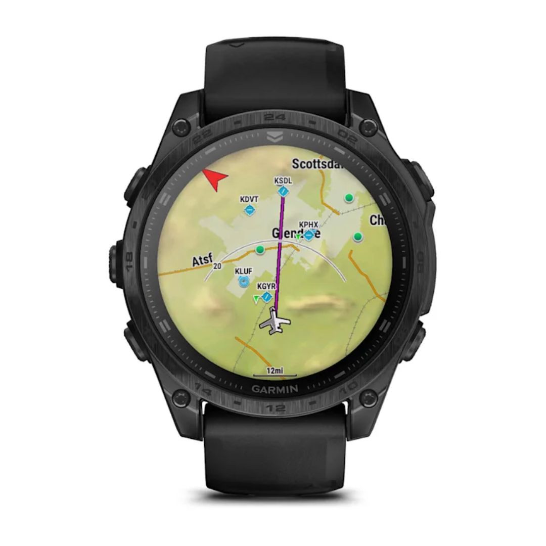 Garmin Tactix 8 47mm AMOLED Smart Watch with Applied Ballistics Ultralight Solver
