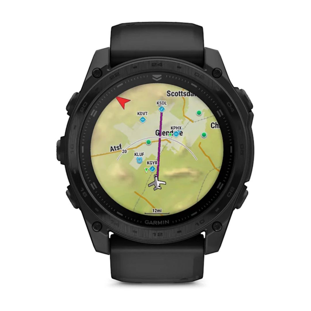 Garmin Tactix 8 51mm AMOLED Smart Watch with Applied Ballistics Ultralight Solver