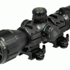 UTG 3-9X32 1 AO BugBuster RGB Mil-dot Rifle Scope with Free QD Rings